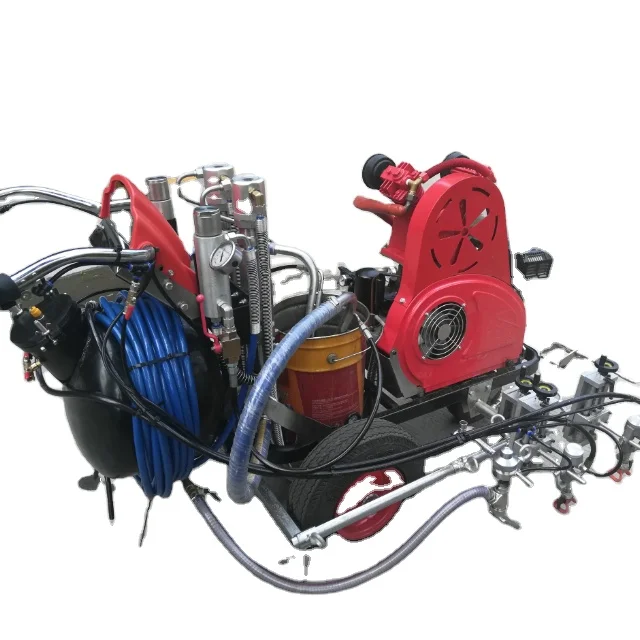 TT-SCP180-I ручной пуш-ап двухкомпонентный холодной краска для нанесения Дорожной Разметки