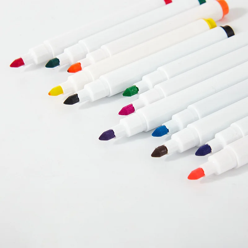 Hot Sale  Factory direct oil-based waterproof markers 12 colours marking markers set