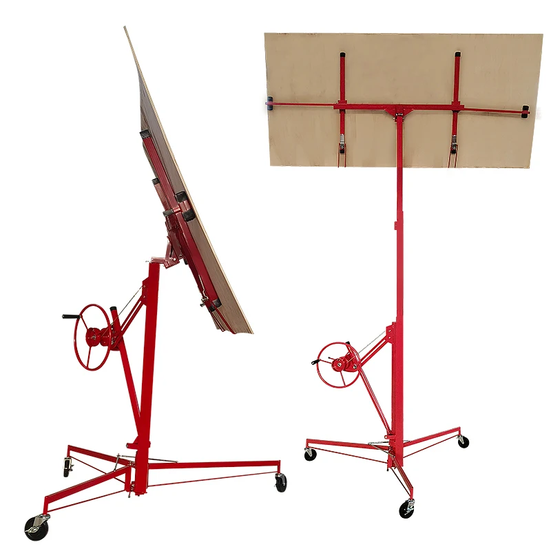 Direct Manufactory Drywall Panel Lifter 150 Lbs 68 Kg Plaster Board Lift Panel Gypsum Board Lifter With Ce