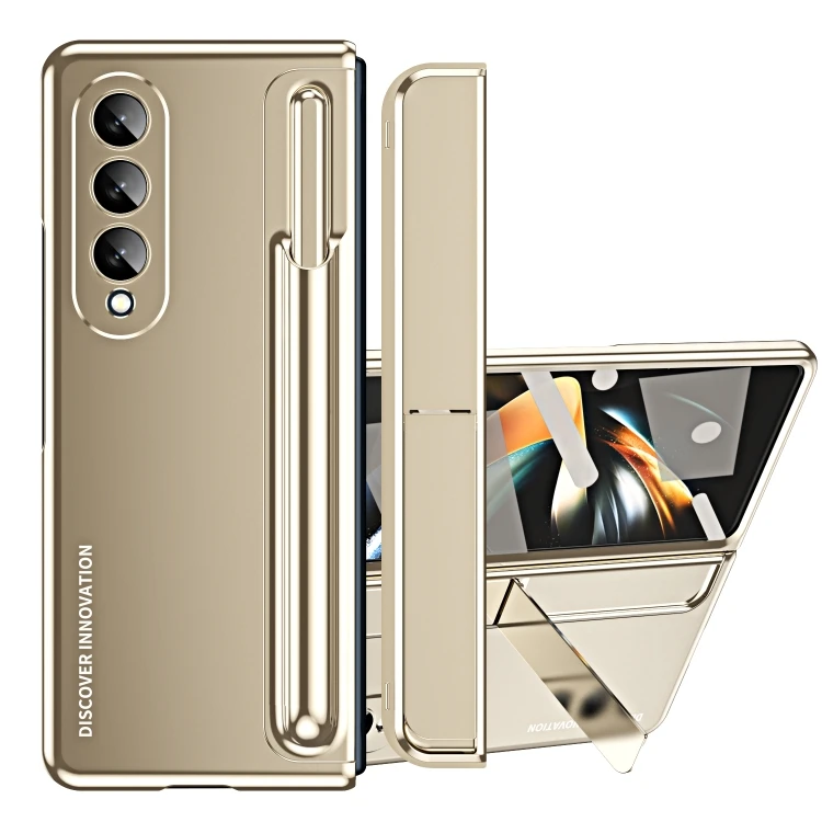 Роскошный Съемный чехол для телефона 2 в 1 Samsung Galaxy Z Fold4 защитный складной со слотом