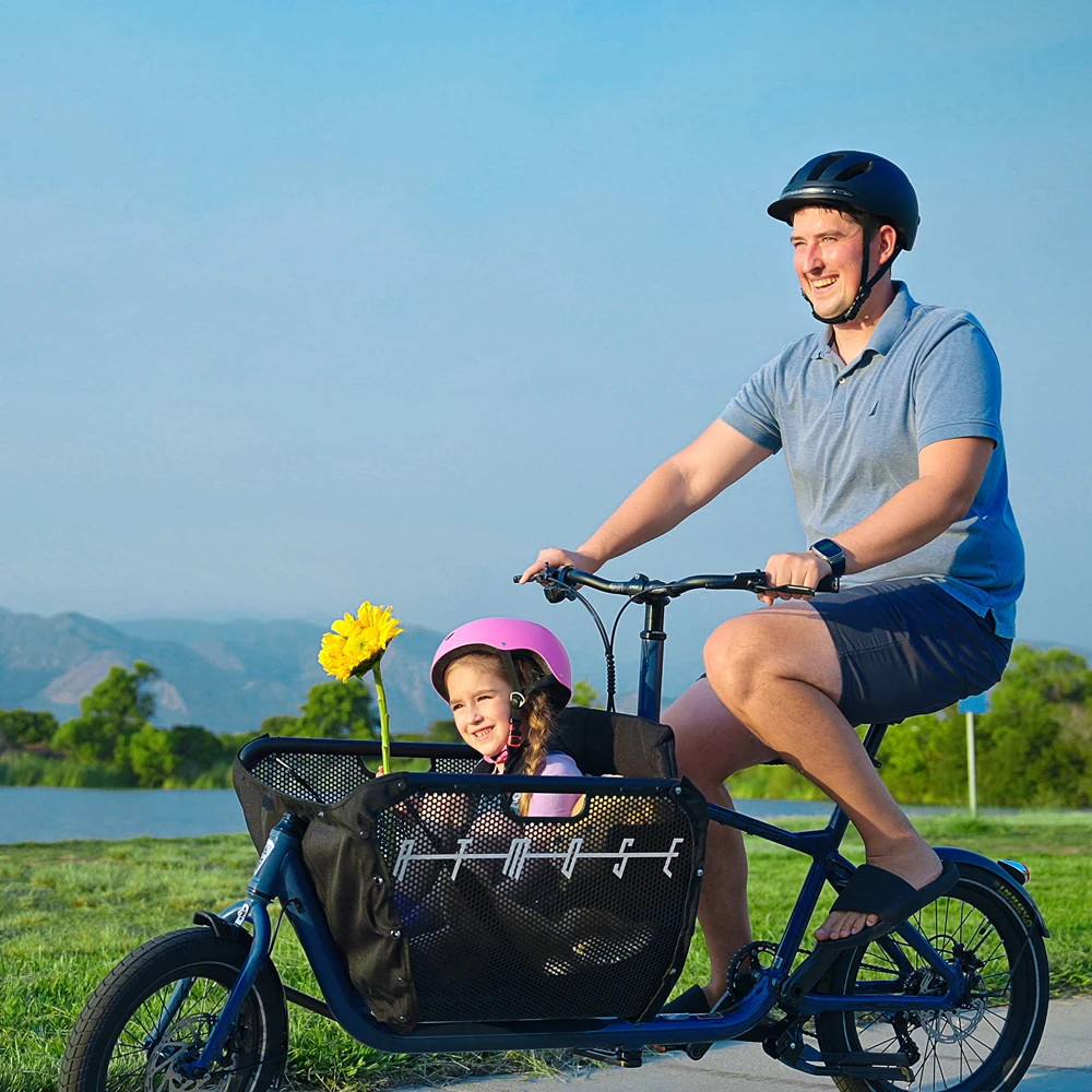 for adult cargo bicycle electric ebike 2024 electric cargo bicycle wholesale delivery cargo bicycle