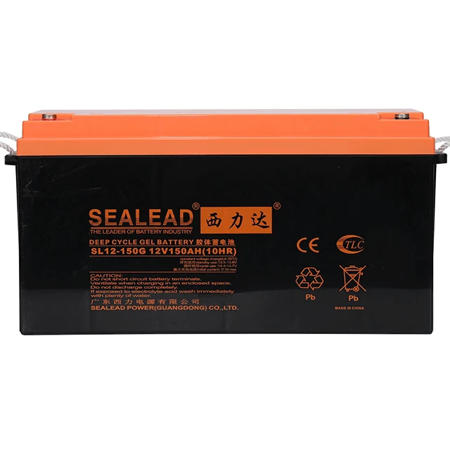 Энергосберегающая (экономия) солнечная батарея для домашней системы электроснабжения 12 В 150AH OEM/бренд SEALEAD