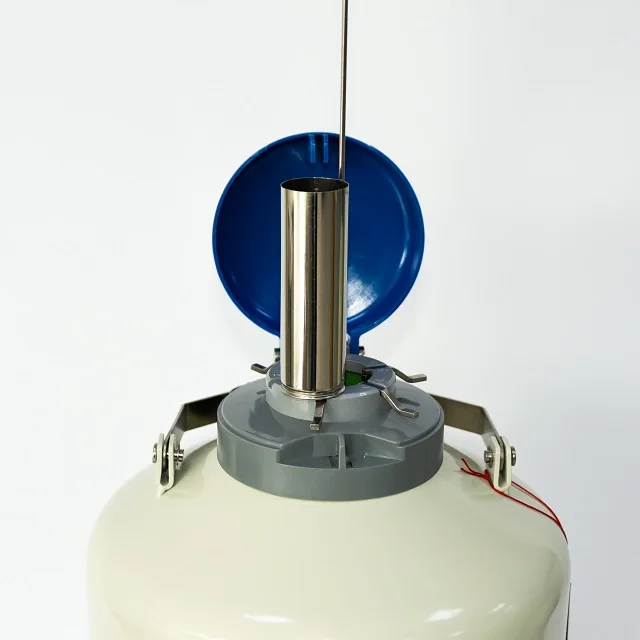 YDS-10A 10L Cryogenic Liquid Nitrogen Containers Semen Thermos For Artificial Insemination