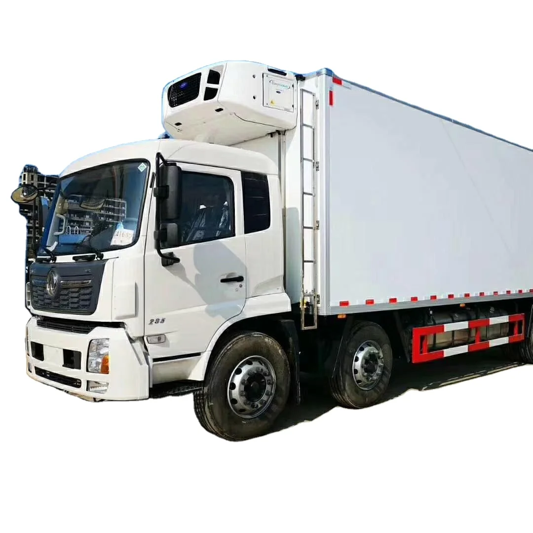 refrigerator Truck For Sale New Cargo Truck For Transport Fresh Meat And Ice Cream Cooling Van