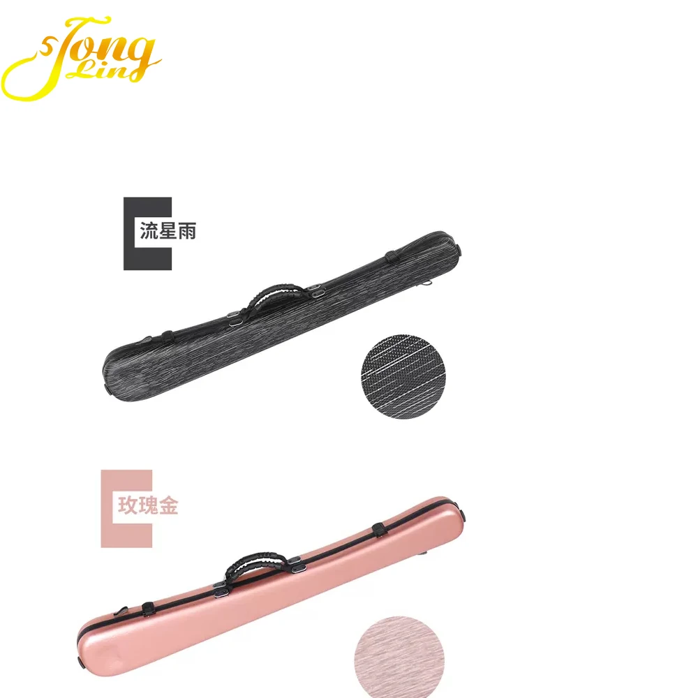 Wholesale High Grade Black White Pink  PC Material Double Bass Bow Hard Case