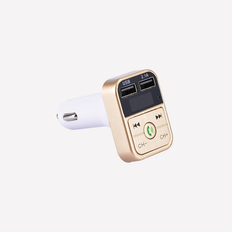 Автомобильный MP3-плеер B2 с функцией громкой связи и USB-зарядным устройством 2 1 А автомобильный беспроводной FM-передатчик