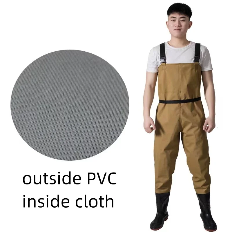 Byloo Adult Fishing Pants Suit For Men and Women Lightweight Bootfoot Fishing Chest Wader Nylon Fishing Waders Waterproof
