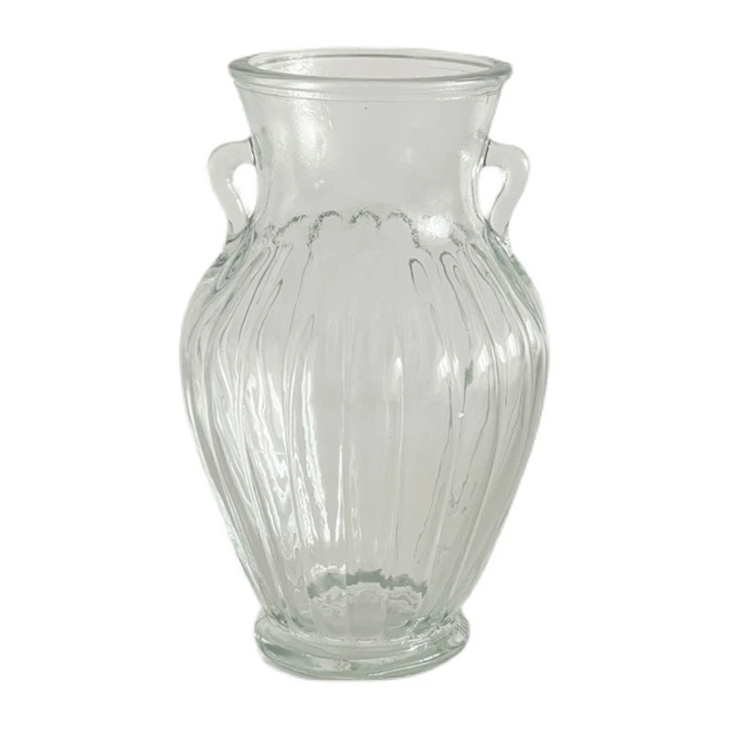 Modern Large Cylinder Glass Flower Vase Clear Glass Vase For Flowers