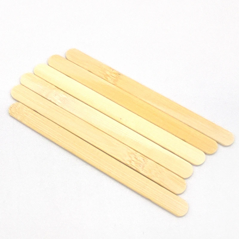Wholesale Ice Cream Sticks Bamboo Popsicle Acrylic Ice Cream Sticks Craft Sticks