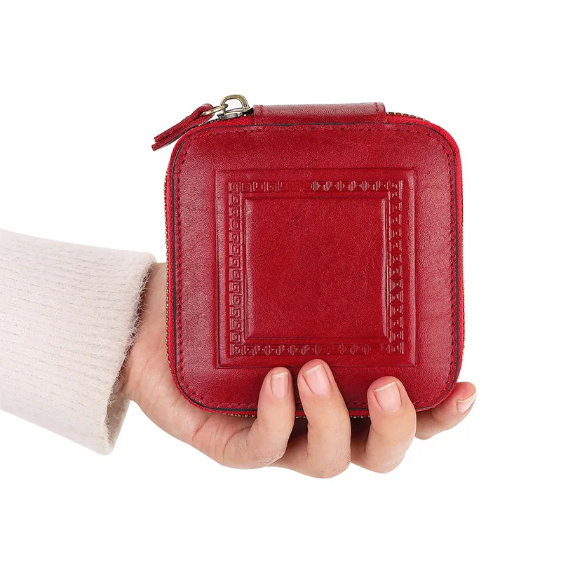 Customized Waterproof Cosmetic Bags Mini Cosmetics Pouch Makeup Purse Coin Purse Leather Lipstick Pouch
