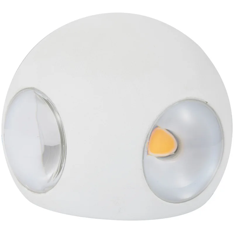 Алюминиевый настенный светильник из поликарбоната, водонепроницаемый, IP44, E27, серый, настенный светодиодный светильник для сада, уличные настенные лампы для балкона, коридора