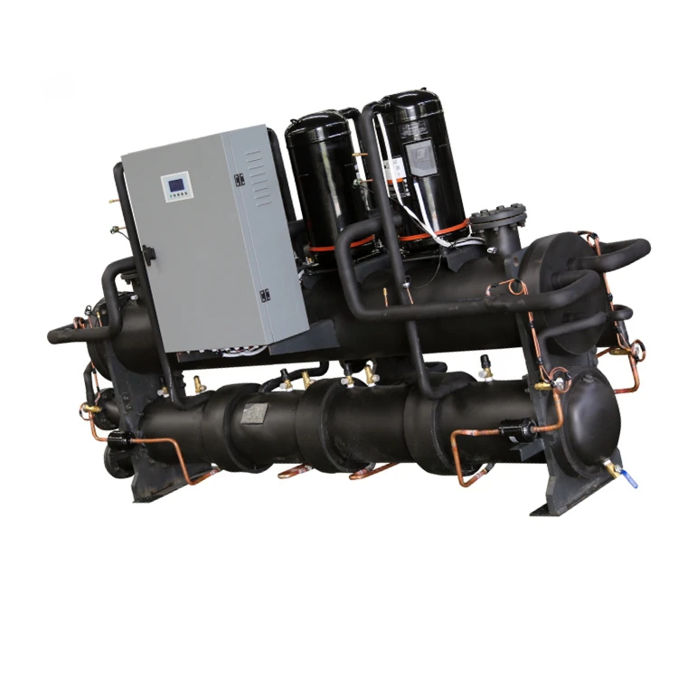 Air-Cooled Screw Water Chiller Liquid Industrial  Cooling System Air Cooled Screw Water Chiller