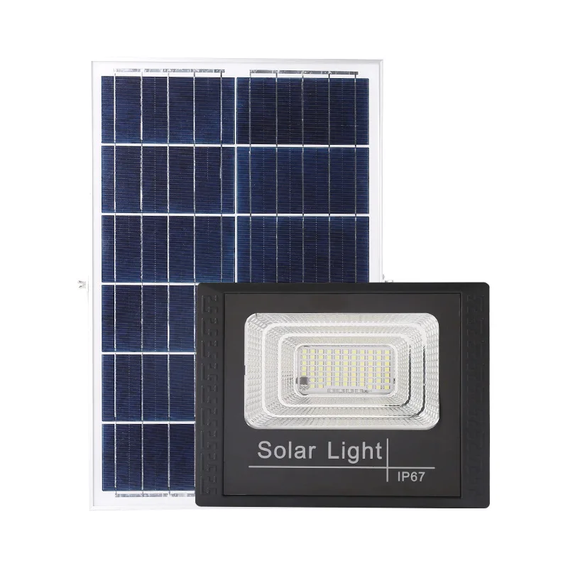 New Solar Flood Light Outdoor Home Garden Large-scale High Brightness Street Lamp Flashing Emergency Lighting Three Colors