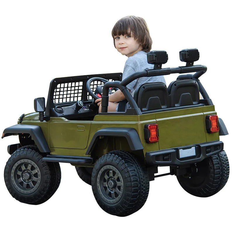 Wholesale Most Popular Off-road Vehicle Double Seater Children Electric Cars Kids Drive Electric Ride-on Cars For Boys Girls