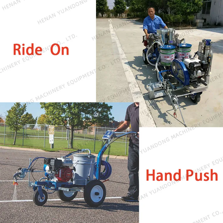 High Efficiency Road Marking Cold Paint Spray Used Road Marking Machine