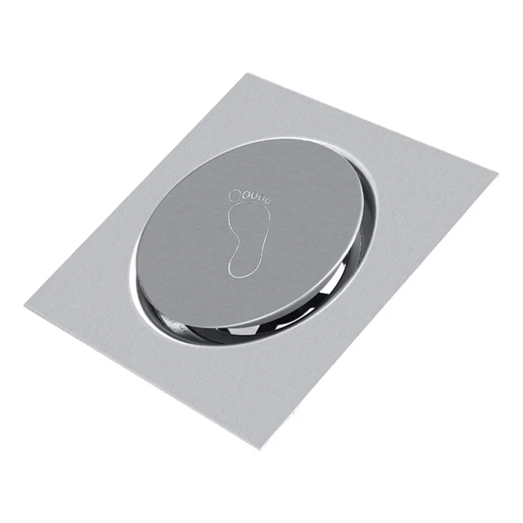 HF 6 Inches Stainless Steel Anti Odor Cockroac ss Floor Trap Drain Pop-up Shower Drain