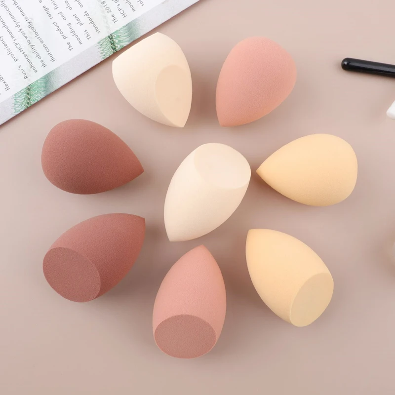 FEIYAN Brand OEM Production Super Soft And Super High Quality Black Nude Beauty Cosmetics Blender Makeup Sponge With Package