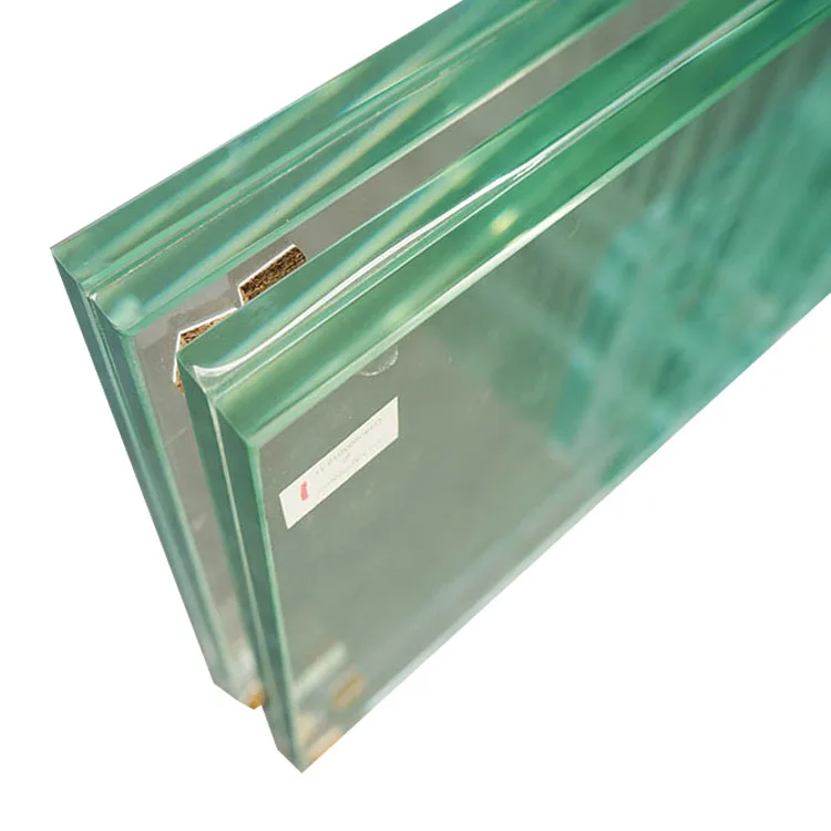 15+1.52+15 pvb sgp film tempered laminated building & industrial glass for curtain wall