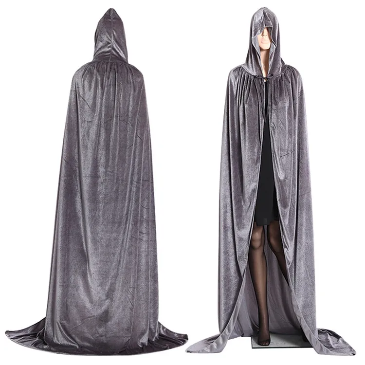 
Wholesale Party prop hooded clothing witches halloween costume halloween cloak capes 