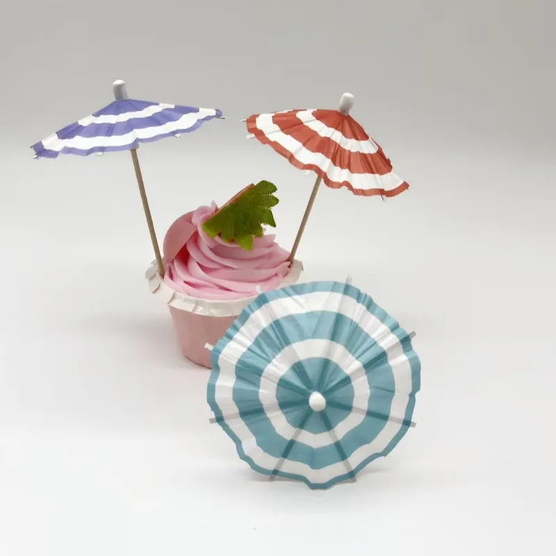 Напиток под заказ тропическая бумага искусство фрукты KTV украшенный зубочистка зонтик мини зубочистки для напитков