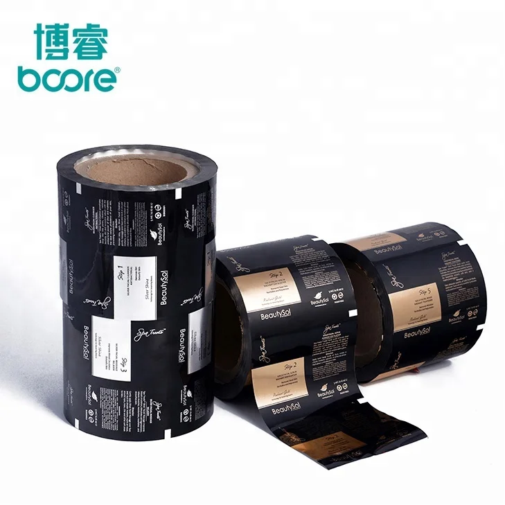 Customized food packaging aluminum foil roll film protein powder probiotic solid beverage double-sided easy to tear roll film