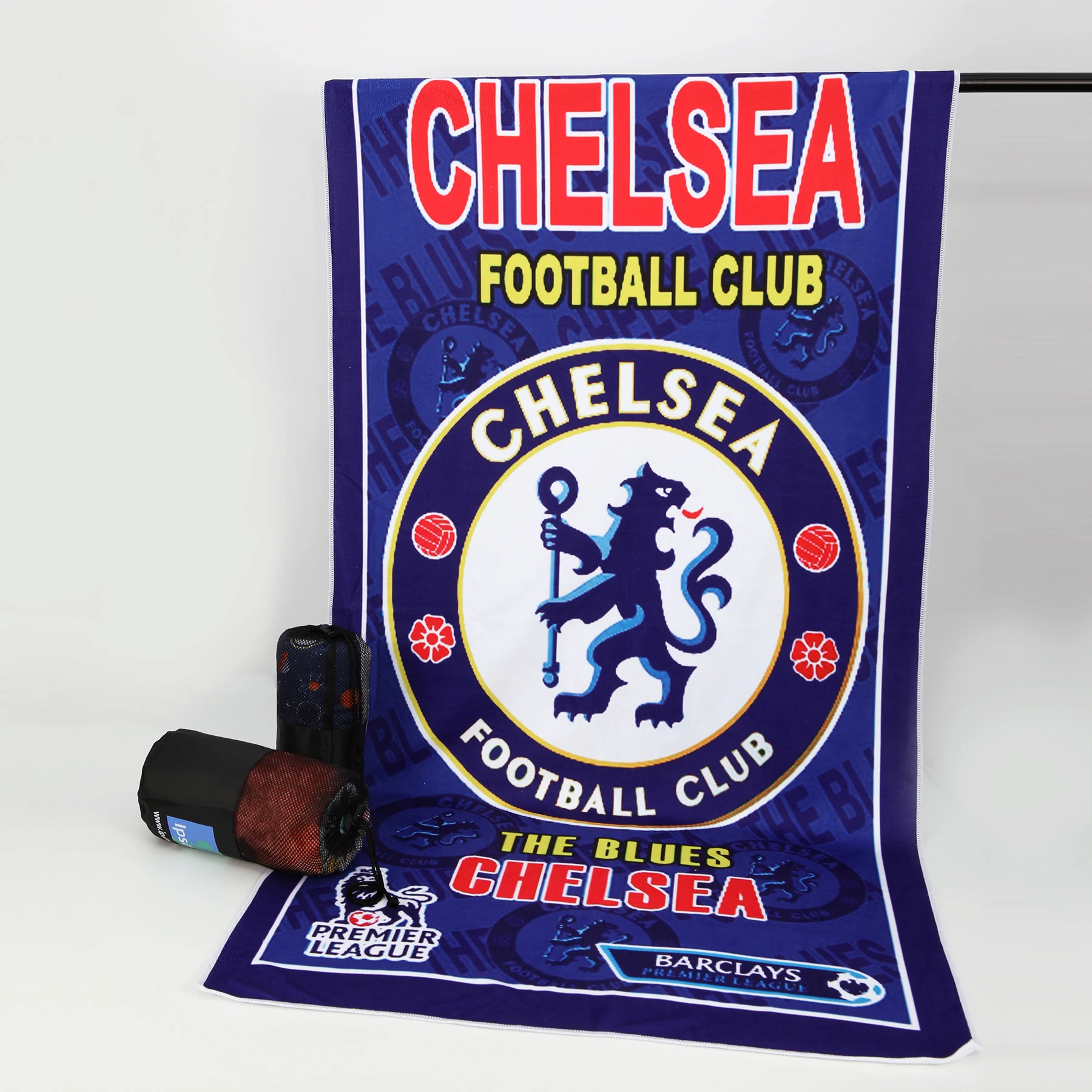 Manufactory custom name double side print quick dry microfiber beach towel summer sand free beach towel with logo