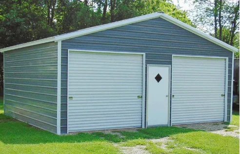 Low Price Steel Structure Metal Prefabricated Car Garages and Sheds Car Garages For Convenience Stores