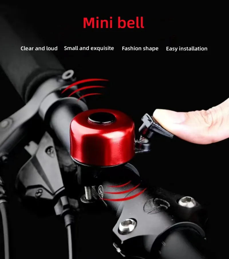 bicycle locks smart low price colorful cycling handlebar ring bell aluminum alloy mini bike bell cycle lock bike bell ring