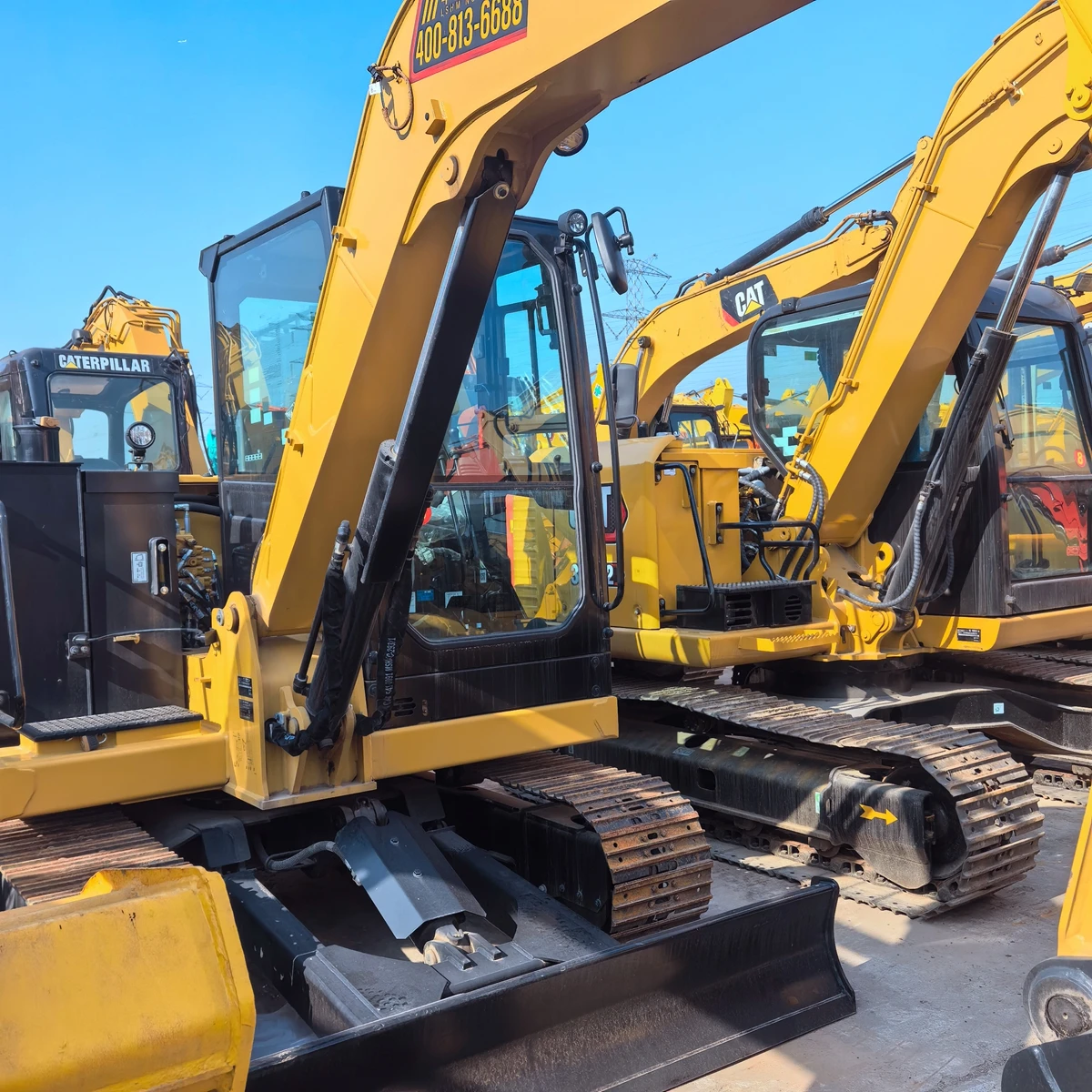 Used Hot Sale USA UK Germany Mini Excavator Cat 305 Track Crawler Micro Digger Tractor for Sale Good Excavator