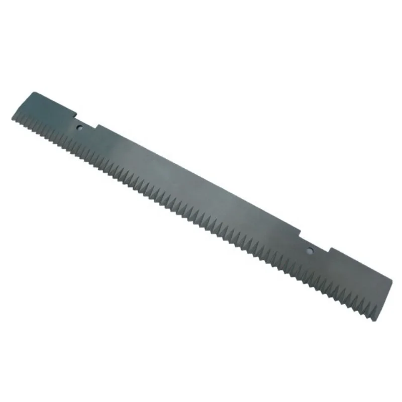 packaging machine cutting blade bagging serrated knife/blades with tear tony point