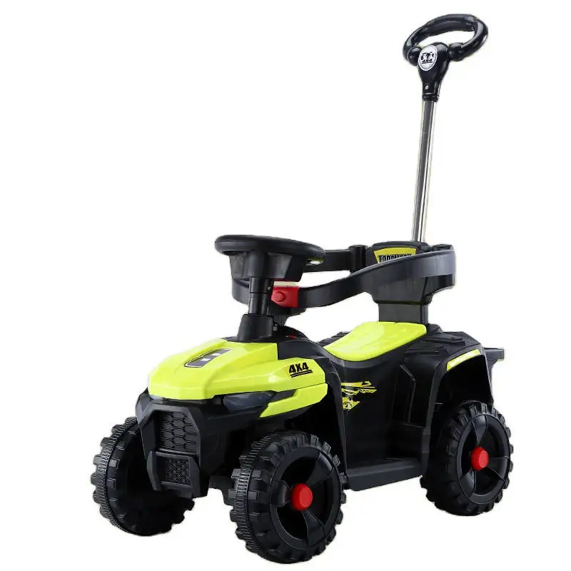 High quality wholesale ATV kids ride on toys car rechargeable Push-able multifunctional kids electric car