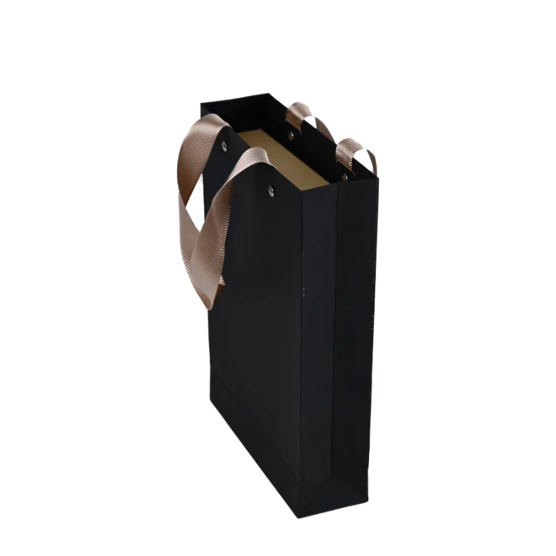 Eco-Friendly Custom Logo Embossed Tote Non-Woven Biodegradable Promotional Shopping Bags Clothing Recyclable Grocery Gift Use