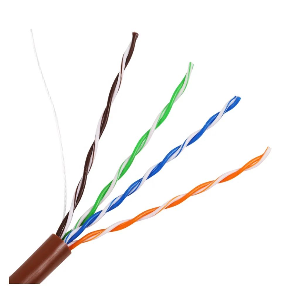 Factory Cat5e Utp Lan 4p 24awg 0.5mm Cca Cat Ethernet 1000ft 305m Price Cat 5 Cable Networks