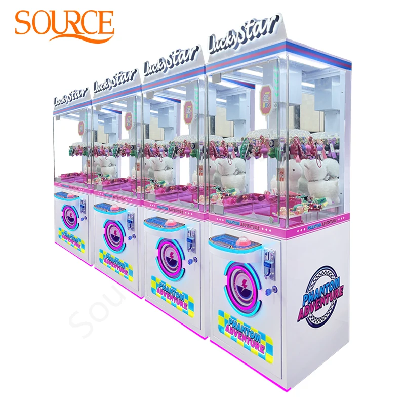 [ SOURCE ]   High Quality Clip Gripping Games Key Chains Toys Arcade Machine Coin Operated Games