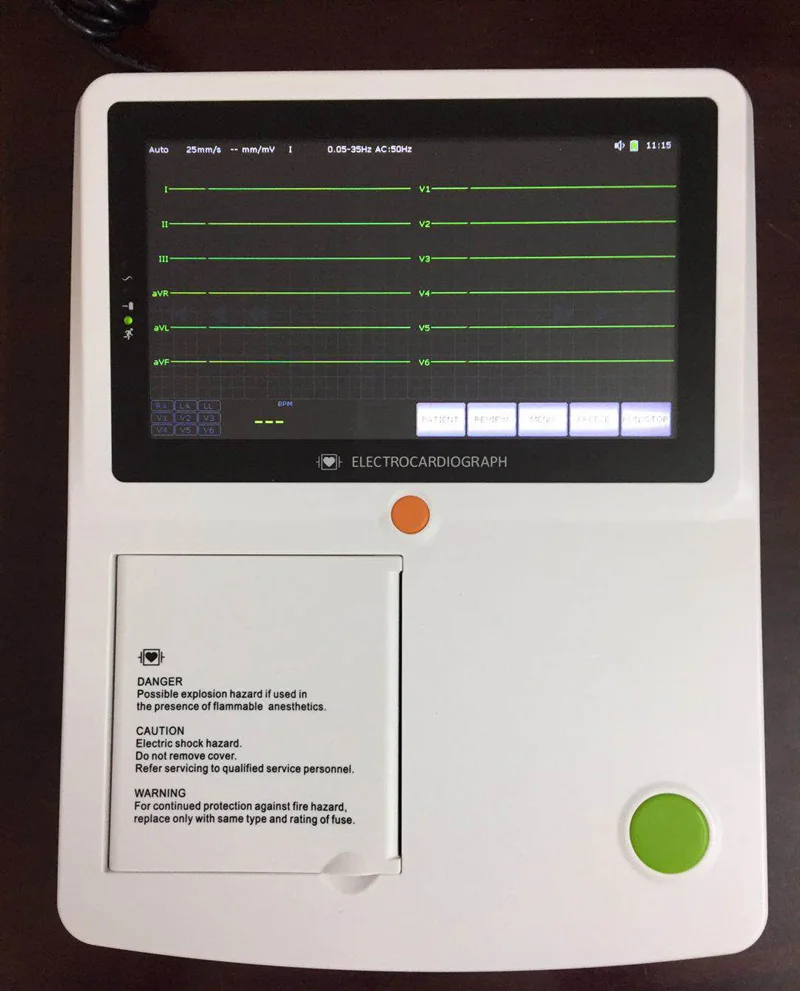 Лидер продаж на возраст 3 6 12 канал ECG монитор медицинского оборудования SINOME ЭКГ портативный электрокардиограф для больницы