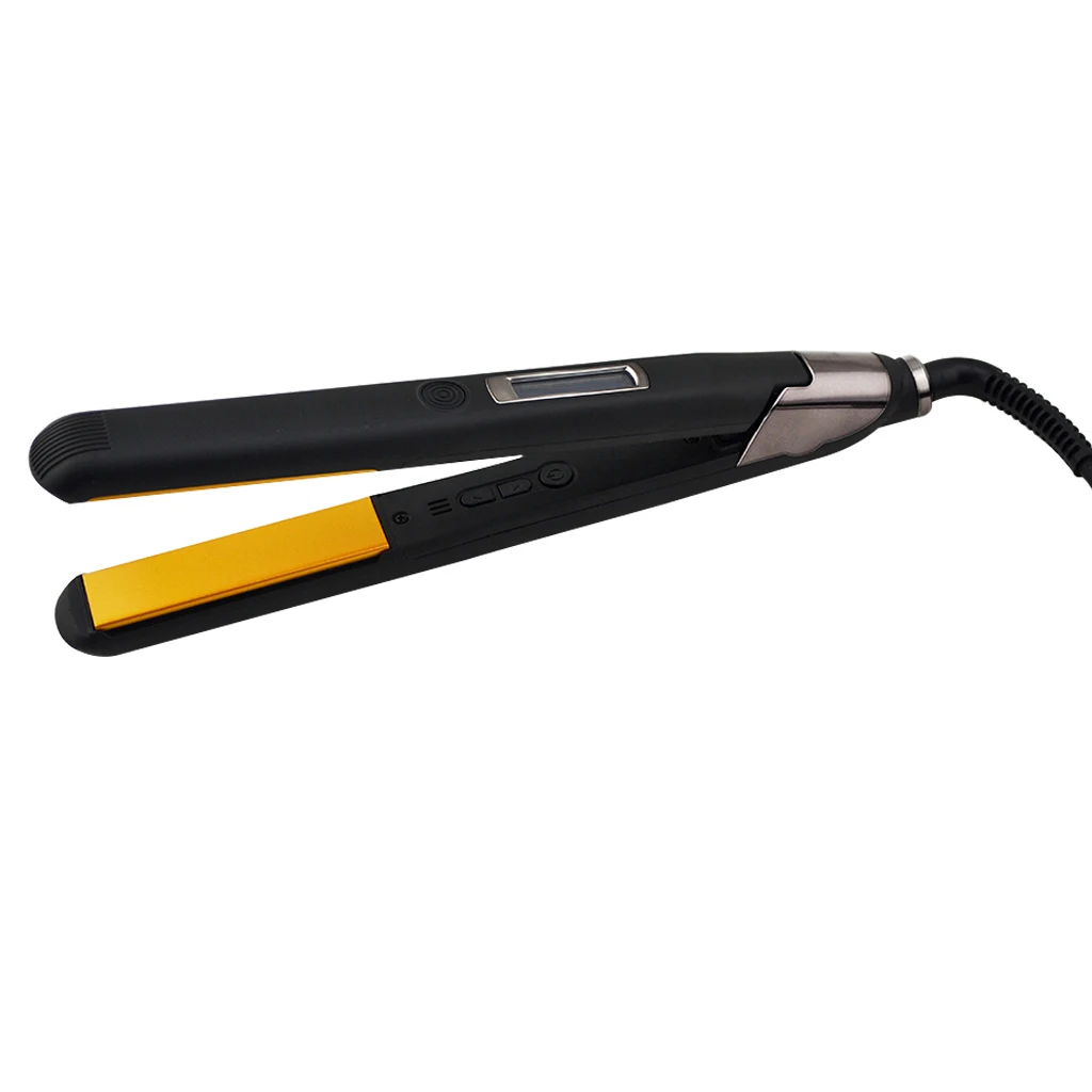 
Free samples professional hair styling tool factory 470 flat irons titanium with magnet gift box 