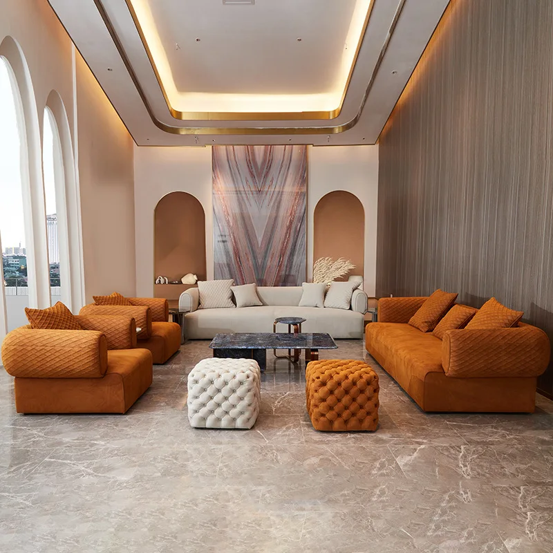 Furnistyle новый дизайн качество и комфорт 1 2 3 4 места итальянский современный роскошный диван для гостиной