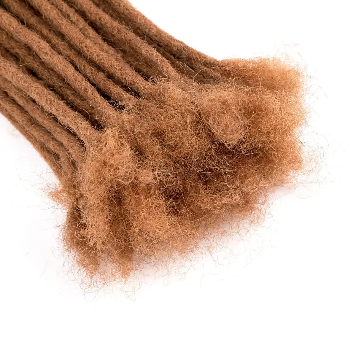 Dreadlock Extensions Human Hair Handmade Permanent Human Hair For Man/Women/Kids Full Head Can Be Dyed Bleached Curled