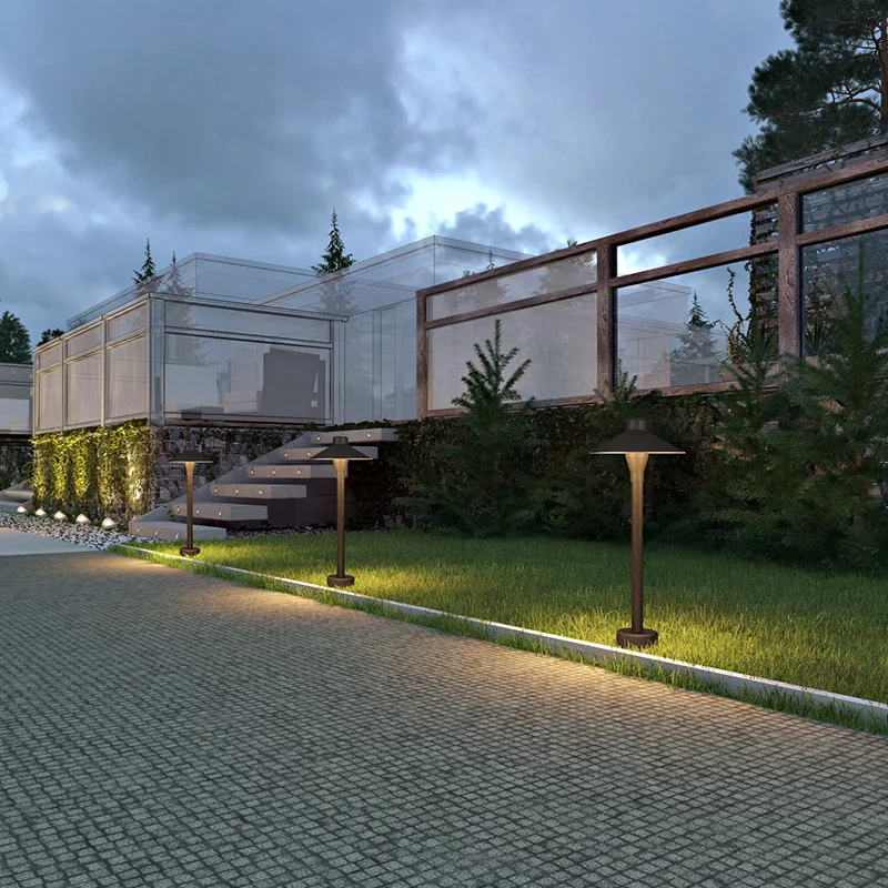 IP65 Waterproof Outdoor Landscape LED Garden Lawn Lamp 7W LED Bollard Light