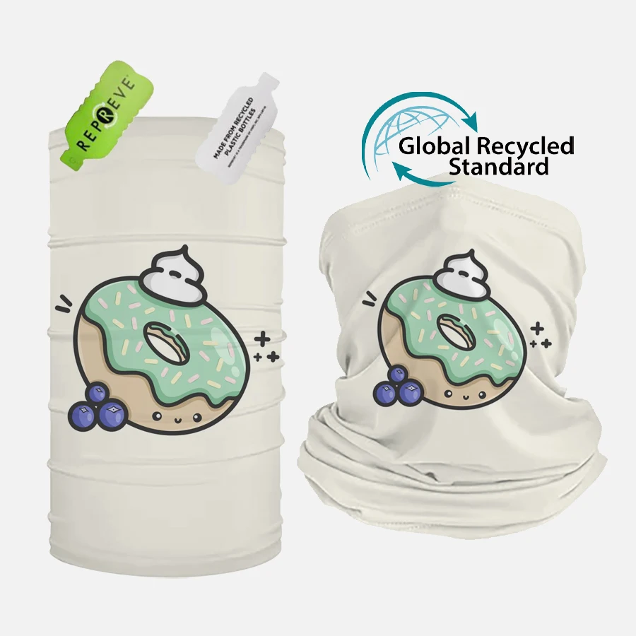 100% polyester fabric custom design cycling UV dust magic tube face cover bandana neck gaiter buffs