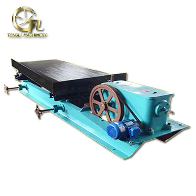 Tongli Best Price Gold Vibrating Shaking Table for Sale