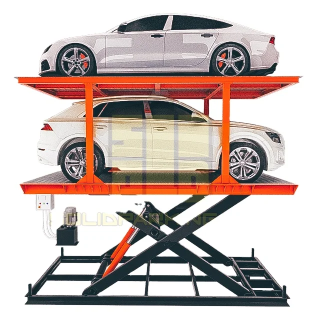 Hydraulic Scissor Car Lift Movable Scissor Car Lift Platform