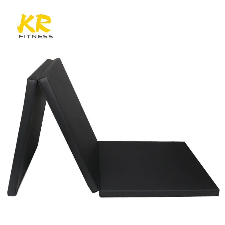 Factory Direct Sale tri - folding gymnastics mat exercise mat customized mat