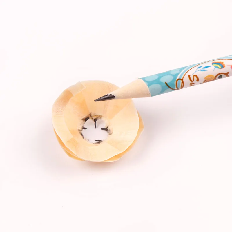 Topsthink 12pcs Custom Hexagon Cheap School HB Wooden Pencil with Eraser Top