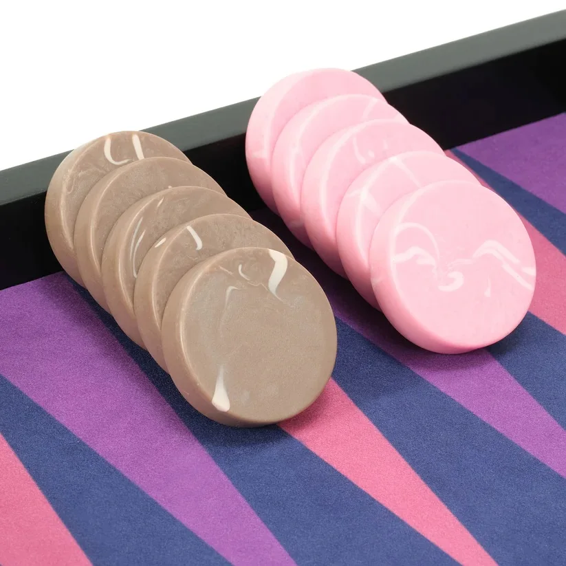 High quality dull polish Backgammon Checkers Custom color  orange blue Backgammon Checkers giant chess set outdoor  backgammon