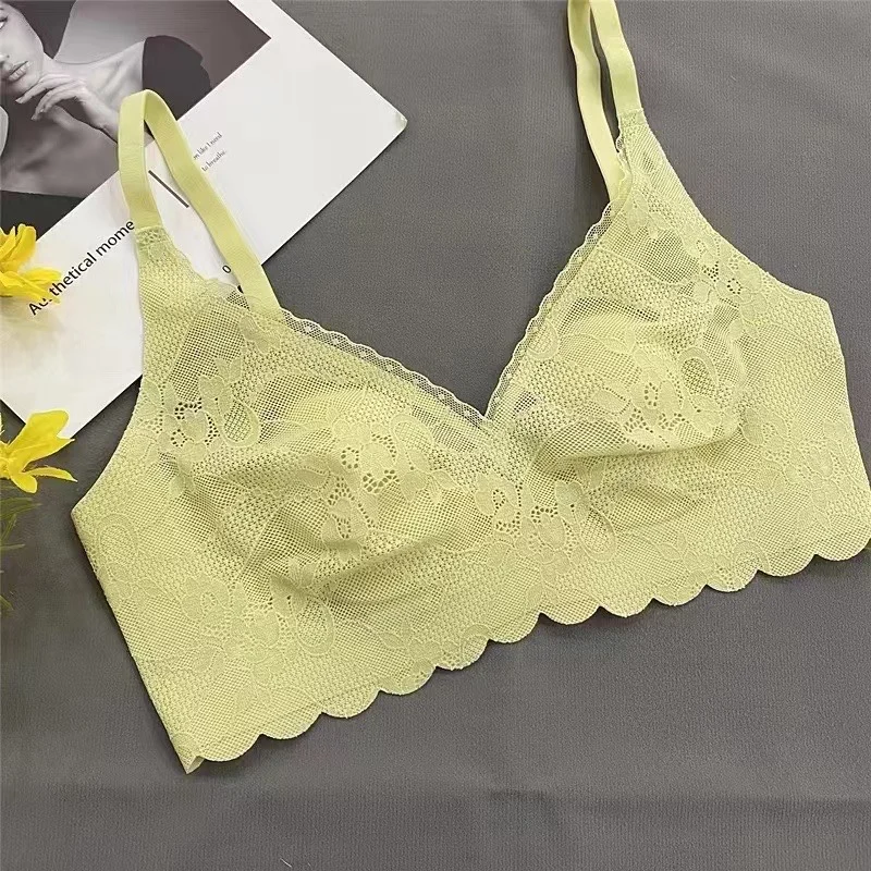Wholesale Cheap Bralette Sexy Lace Adjustable Straps Bra For Women Teen Girls bra