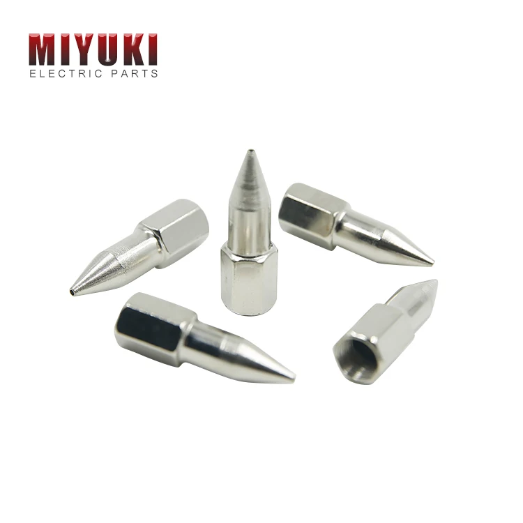 Explosion-Proof Grease Gun Flat Head Or Pointed Mouth Grease Gun Accessories Butter Oil Mouth Grease Nipple Butter Gun Fittings