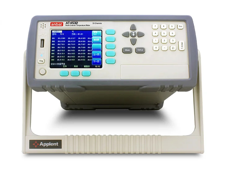 32 channel K thermocouple thermometer data logger recorder for industrial AT4532