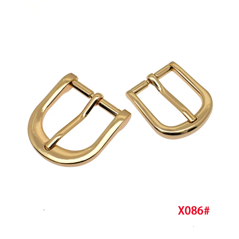 Ready to ship Italy style pin buckle 20/25mm inner size Zamak metal hardware women belt fastener garment fittings