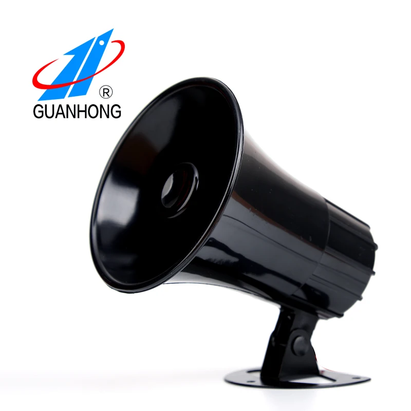 Outdoor Security Alarm Siren 6 tone speaker 12V warning siren